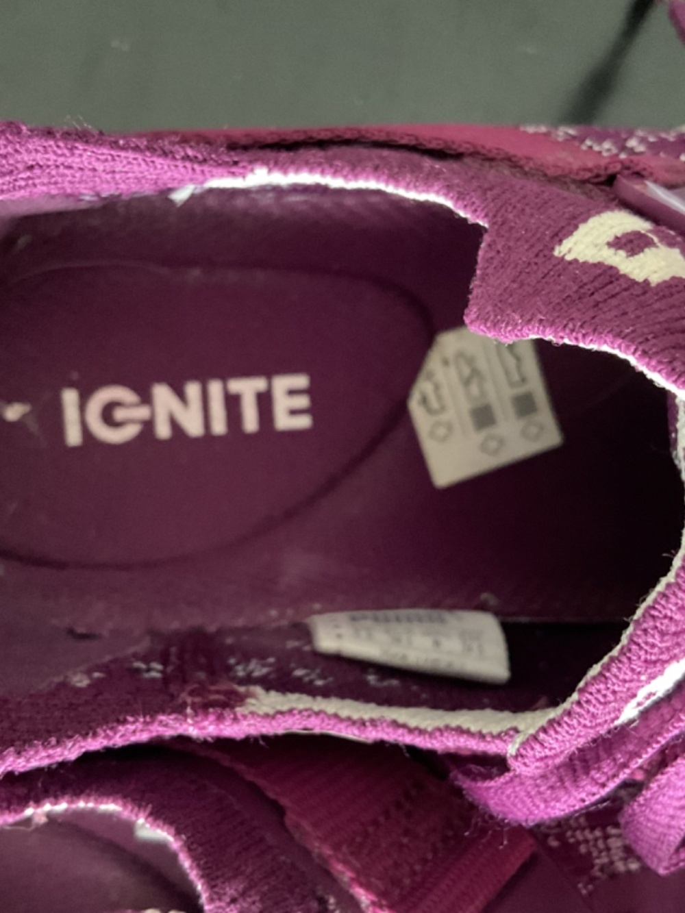 Puma Stretch Lace Up Purple Size 8 - Picture 6 of 9